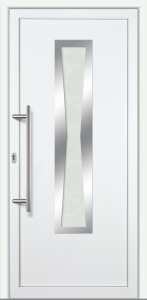 Kunststoff-Aluminium Haustür "BEATRIZ" 60mm