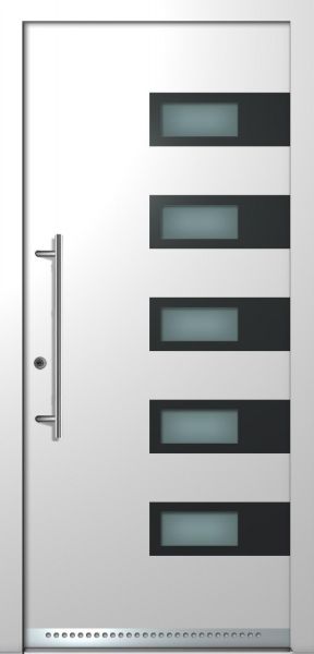 Haustür "CLARISSA" 75mm (ELEGANCE, ALU, verschied. Farben)