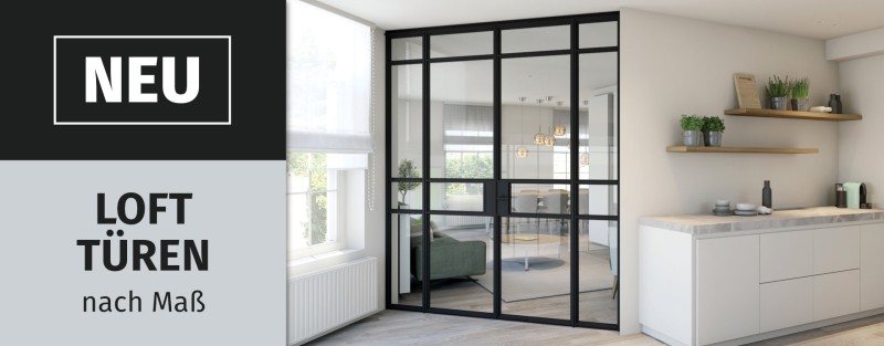 Lofttüren aus Aluminium