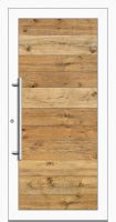 Aluminium-Holz Haustür "IRIS-W" 79 mm Eiche Natur