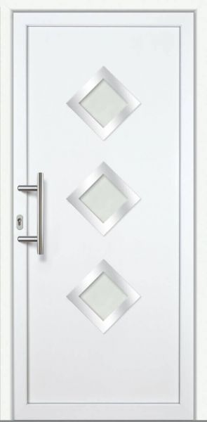 Kunststoff-Aluminium Haustür "IDA" 70mm