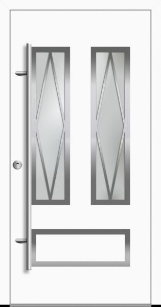 Aluminium Landhaustür "HERMINE" 82 mm RC2 Sprossenfelder