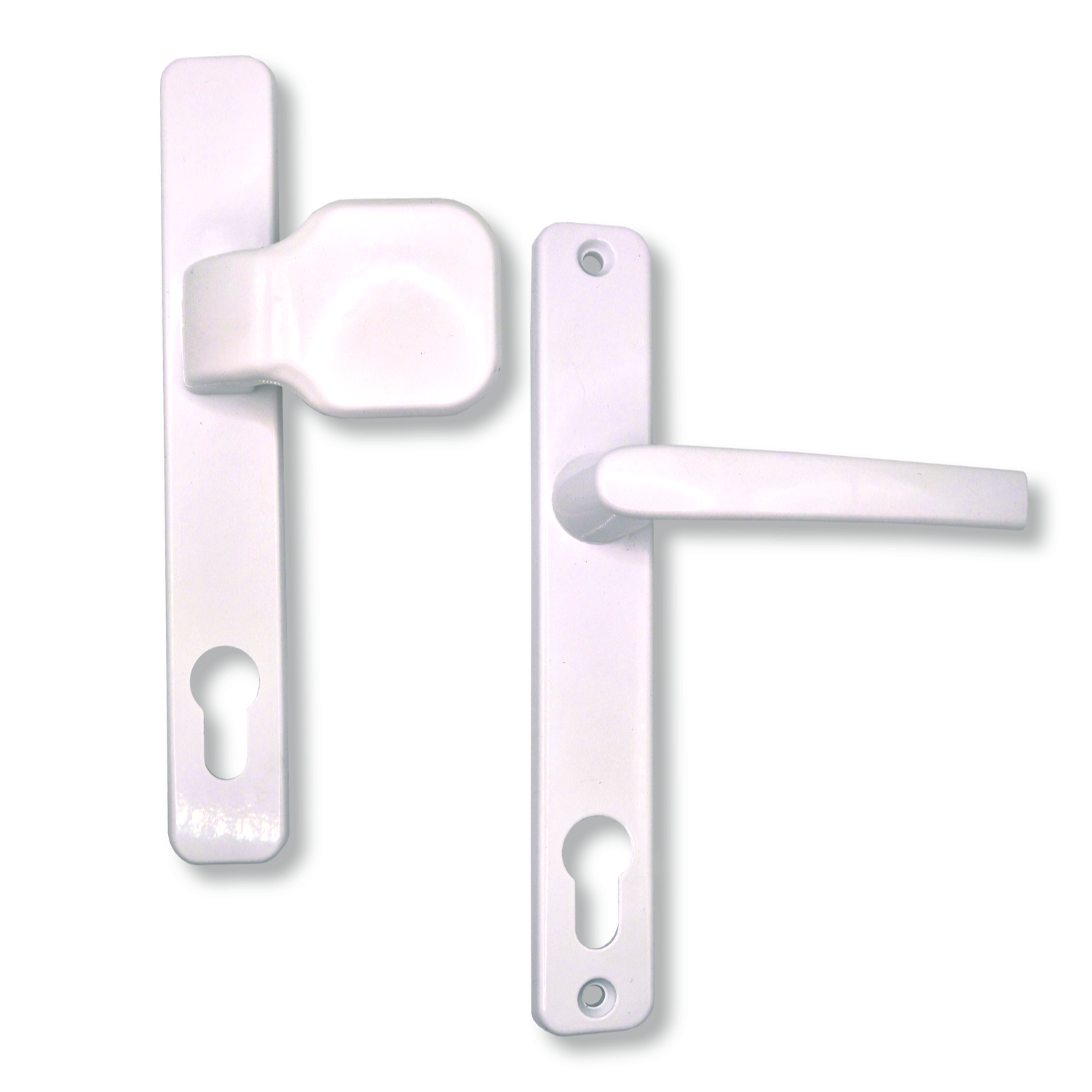 Knauf Druecker Weiss Langschild