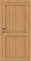 Holz Nebeneingangstür "ALMA-R" 56 mm
