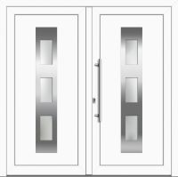 Kunststoff Haustür "AMAYA" 71 mm Doppeltür symm