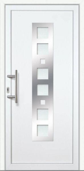 Kunststoff-Aluminium Haustür "LARA" 60mm