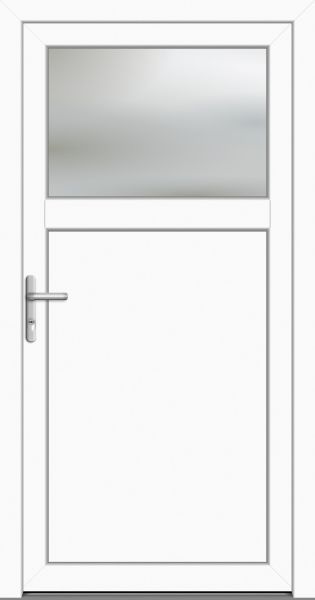 Kunststoff-Aluminium Nebeneingangstür "ANTONIA-J" 60 mm RC2