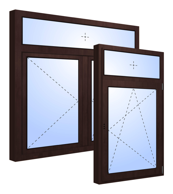Fenster mit Oberlicht