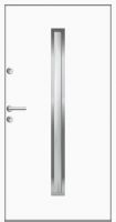 Aluminium-Stahl Nebeneingangstür "SAMIA" 68 mm