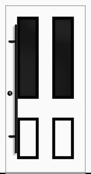 Aluminium Landhaustür "CORGINA" 82 mm RC2 BLACKLINE
