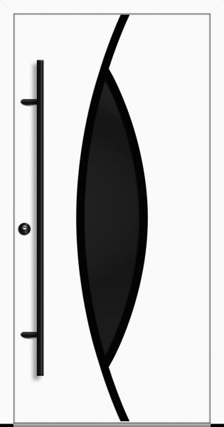 Aluminium Haustür "ARIANA" 82 mm RC2 BLACKLINE