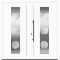 Kunststoff Haustür "LAIANA" 71 mm Doppeltür symm