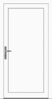 Kunststoff Nebeneingangstür "DIANA-Q" 71 mm