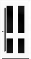 Aluminium Haustür "MELANIE" 90 mm RC2 BLACKLINE