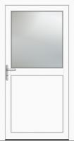 Kunststoff-Aluminium Nebeneingangstür "PAULA-J" 60 mm RC2
