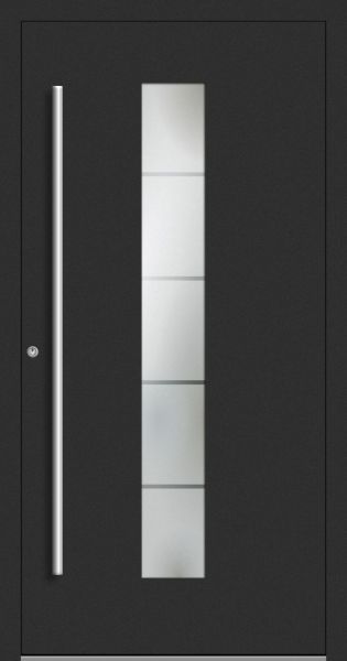 AKTION Aluminium Haustür "MAJA" 90 mm RC2 104 cm (B) x 207 cm (H)