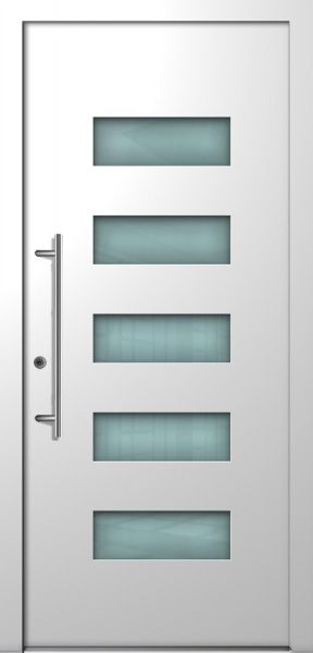 Haustür "FRANCA" 75mm (ELEGANCE, ALU, verschied. Farben)