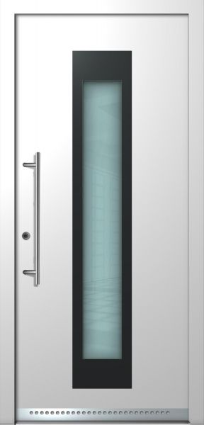 Haustür "ROSALIA" 75mm (ELEGANCE, ALU, verschied. Farben)