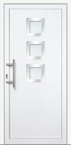 Haustür "ANNA" 60mm (ALU-PVC, weiß)