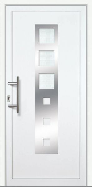 Haustür "JOHANNA" 60mm (ALU-PVC, weiß)