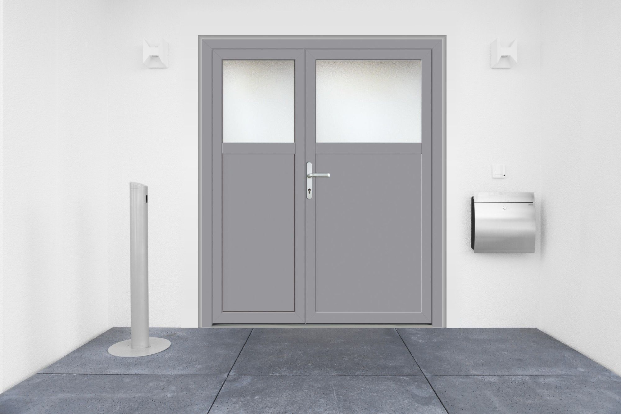 Zweiflügelige Kellertür DOppeltür