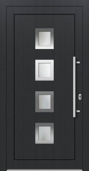 LAGER Kunststoff Haustür "FABIENNE" 71 mm Anthrazit