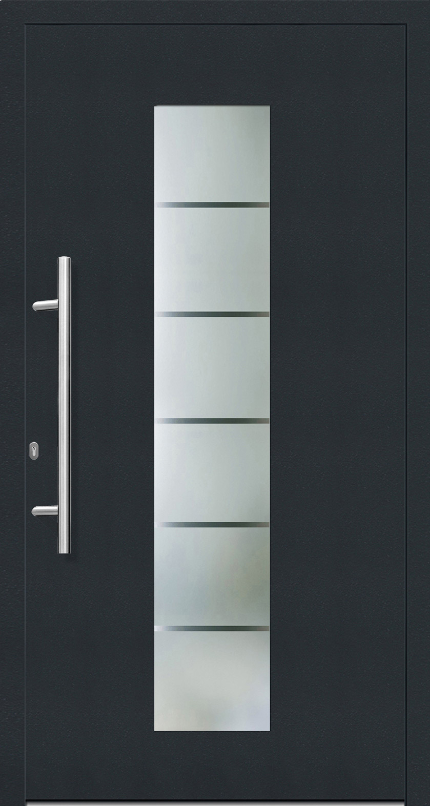 Kunstst-Aluminium Haustür