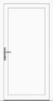 Kunststoff Nebeneingangstür "DIANA-M" 60 mm