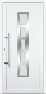 Kunststoff-Aluminium Haustür "MELISSA" 70mm