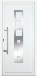 Haustür "OLIVIANE" 60mm (PVC, weiß)