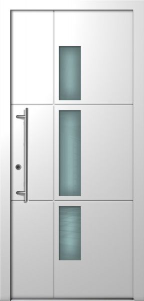 Haustür "TIANA" 75mm (ELEGANCE, ALU, verschied. Farben)