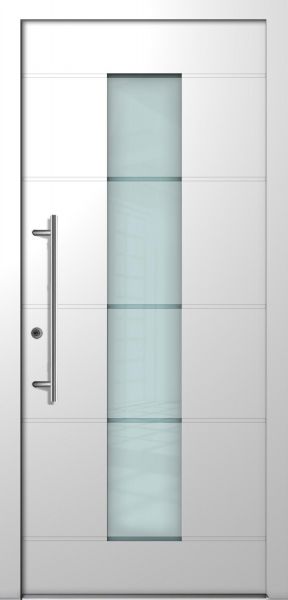 Haustür "ABBIE" 75mm (ELEGANCE, ALU, verschied. Farben)