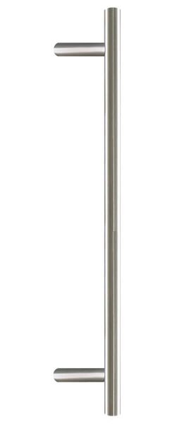 Stoßgriff Edelstahl (Silber, 160cm)