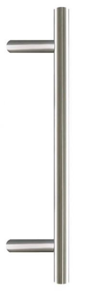 Stoßgriff Edelstahl (Silber, 80cm)