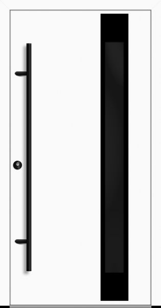 Aluminium Haustür &quot;PALOMA&quot; 82 mm RC2 BLACKLINE