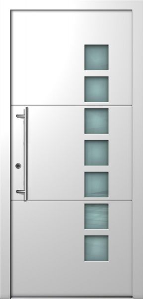 Haustür "JOYCE" 75mm (ELEGANCE, ALU, verschied. Farben)