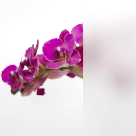 Nebeneingangstüren mit Milchglas